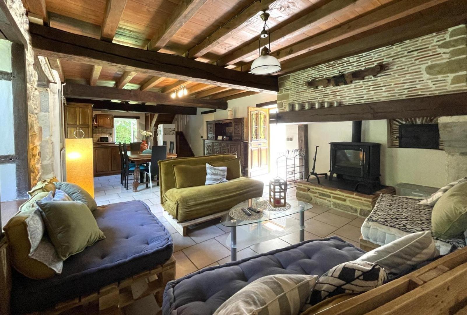 B&B - Chambres D'Hotes Acoucoula ออร์เตซ ภายนอก รูปภาพ